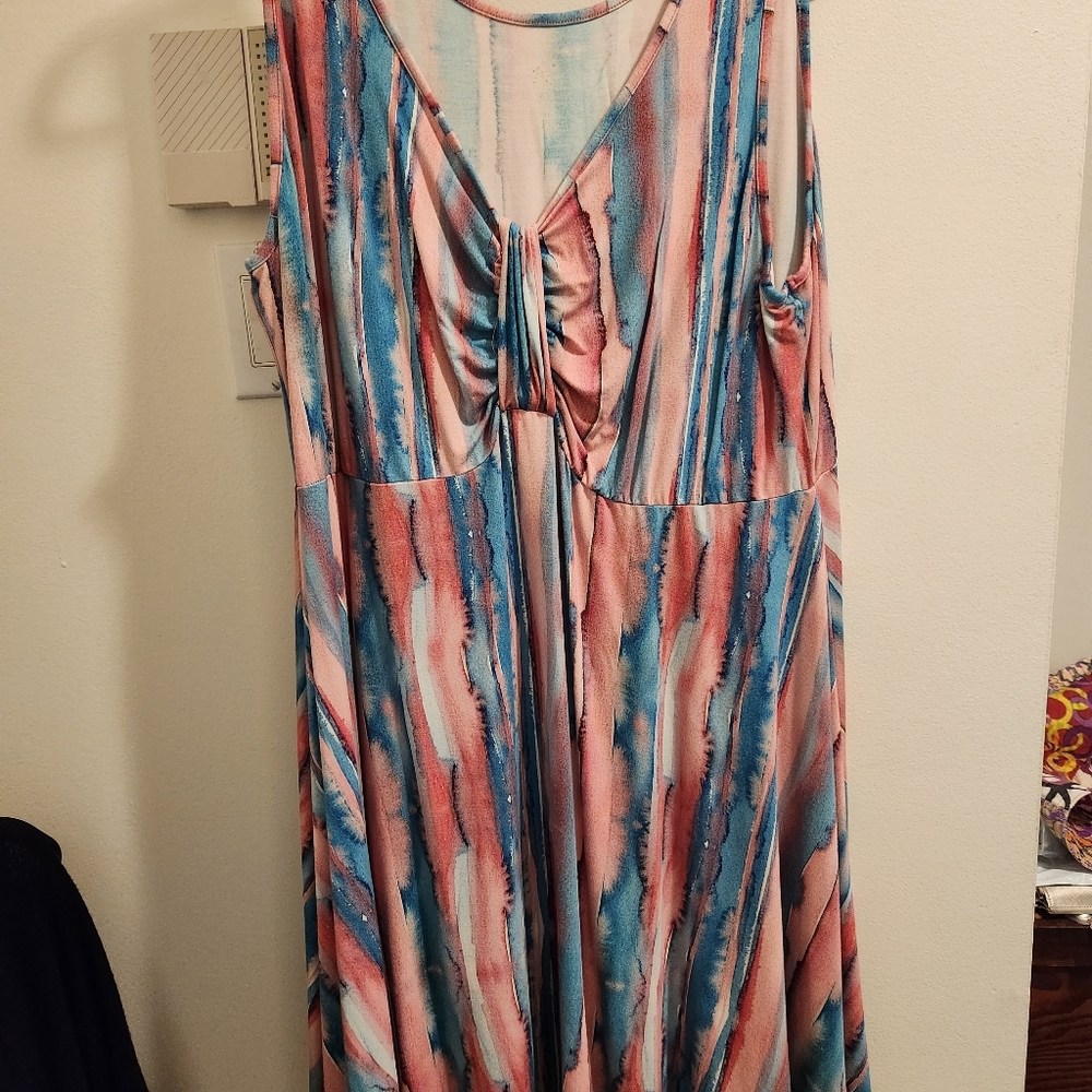 Midi Dress With Matching under shorts